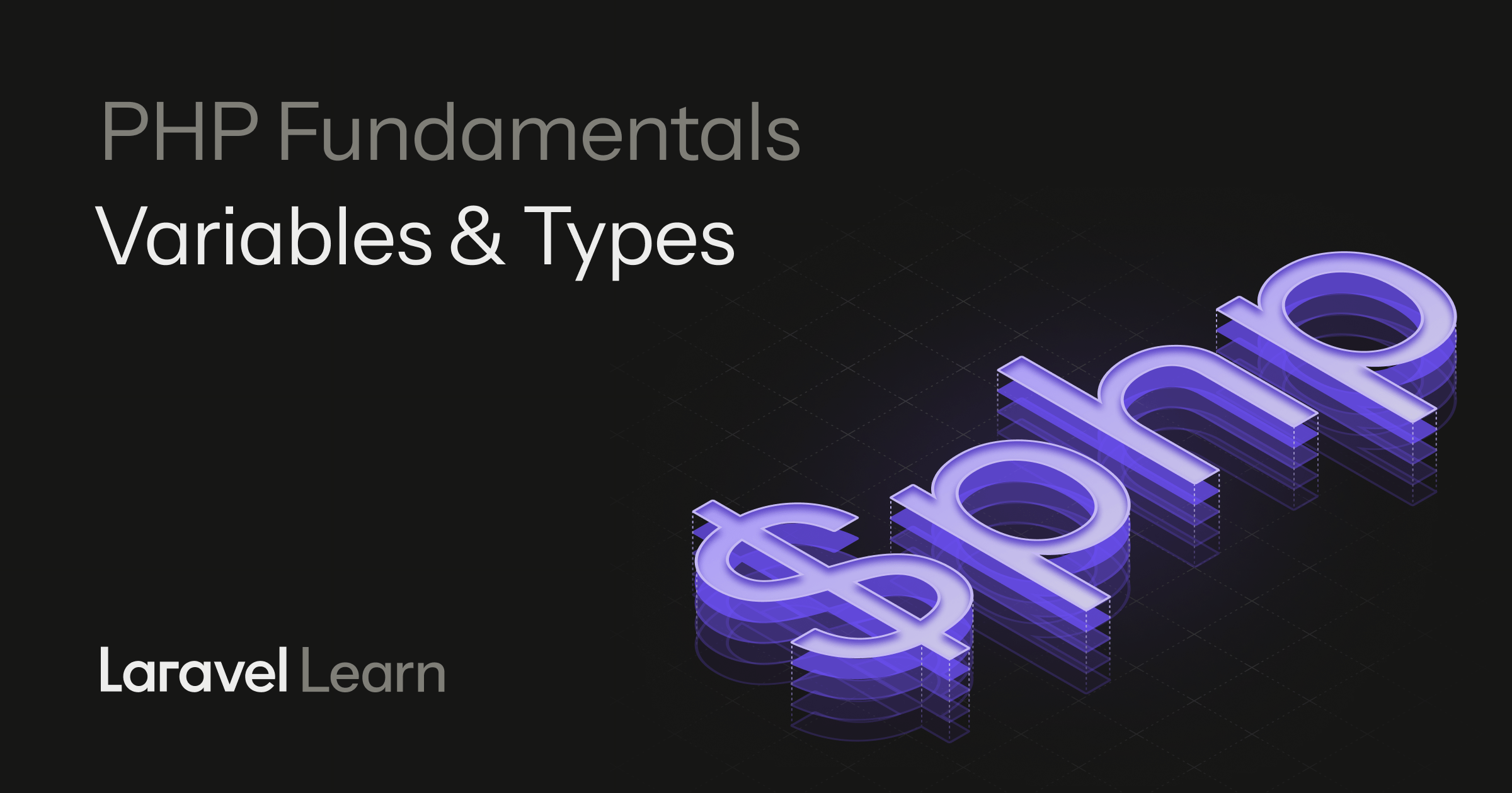 Variables & Types