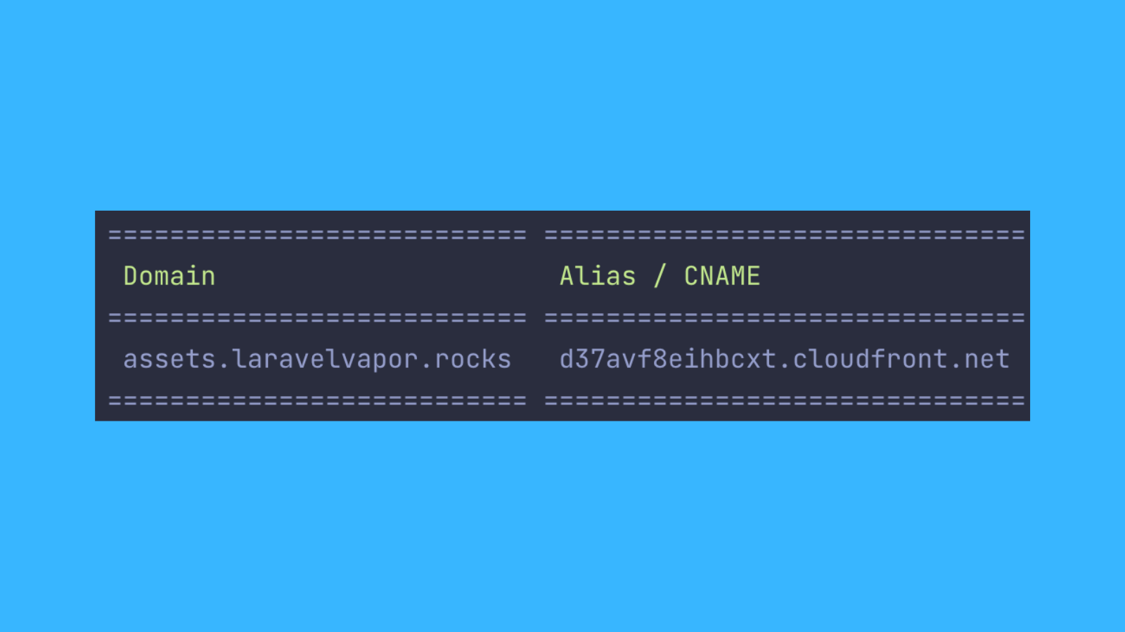 Vapor: Introducing Custom Asset Domains