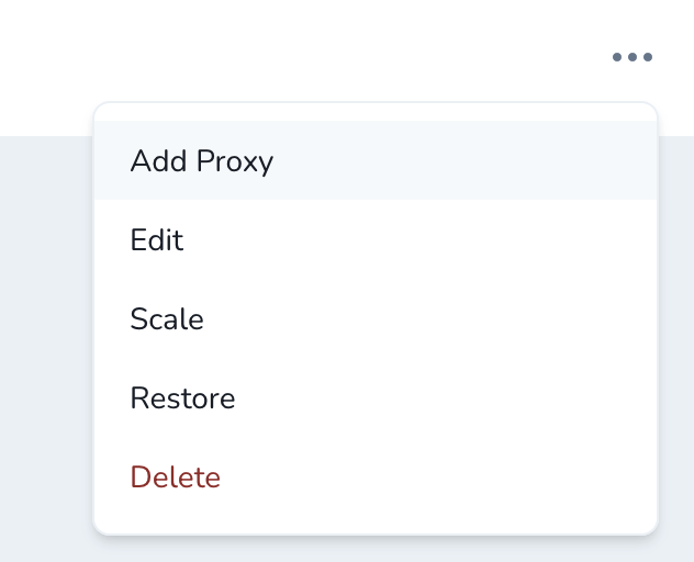 Add Postgres Proxy Add Postgres Proxy