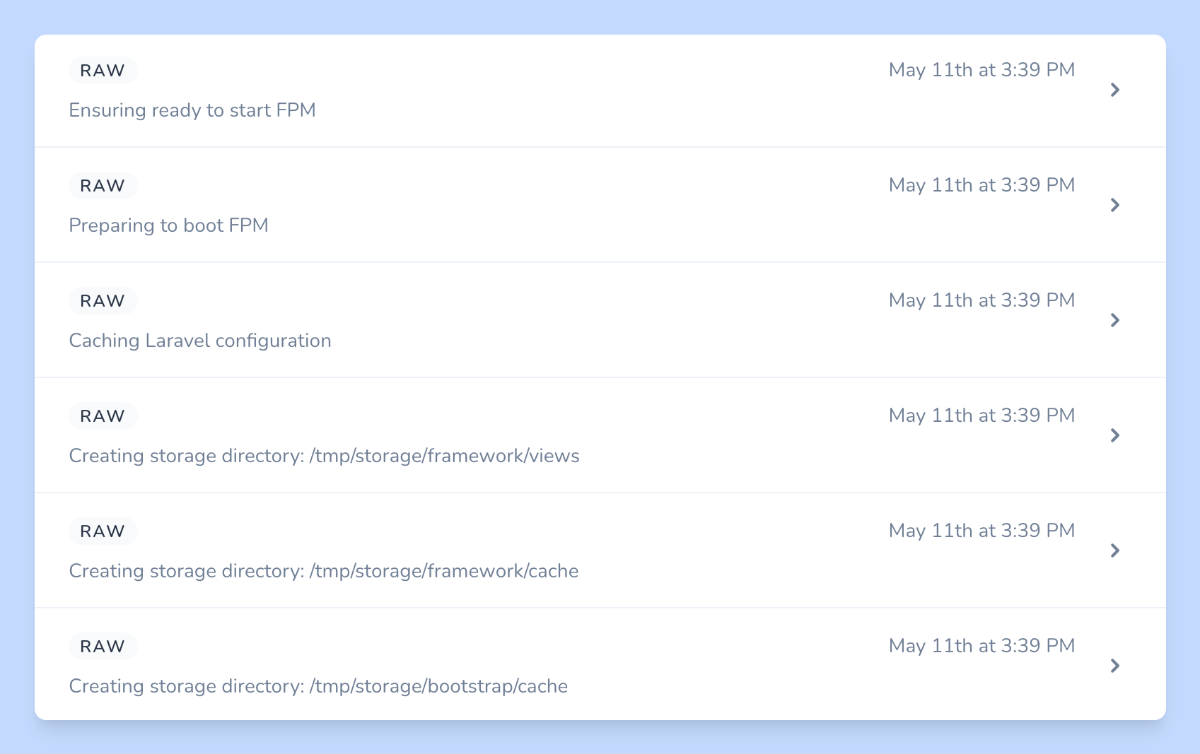 Example boot logs image